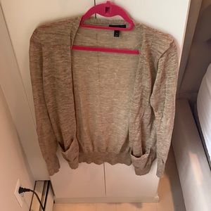 JCrew linen cardigan